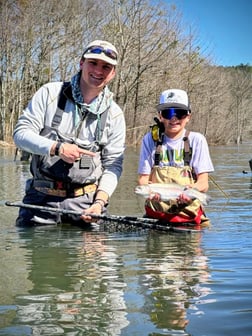 Fishing in Broken Bow, Oklahoma