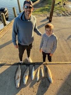Fishing in Bon Secour, Alabama