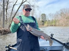 Fishing in Pulaski, New York