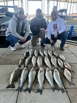Fishing in Canyon Lake, Texas