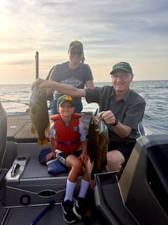Fishing in Belle River, Canada