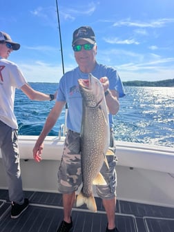 Fishing in Williamsburg, Michigan