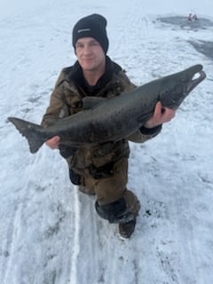 Fishing in Lexington, Sanilac County