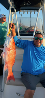 Fishing in Port Isabel, Texas