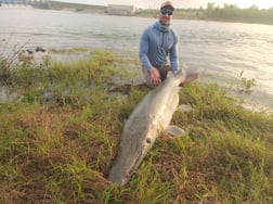 Fishing in Coldspring, Texas