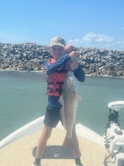 Fishing in Port O'Connor, Texas