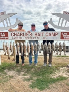 Fishing in Port O'Connor, Texas