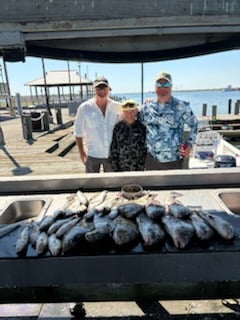 Fishing in Lake Charles, Louisiana