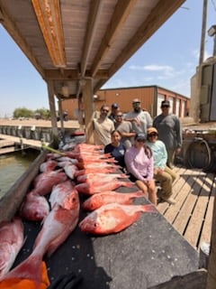 Fishing in Port Mansfield, Texas