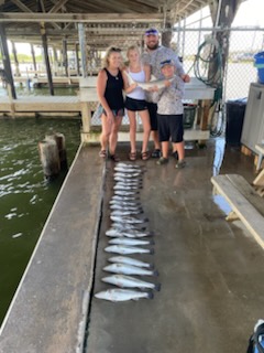 Fishing in Rockport, Texas