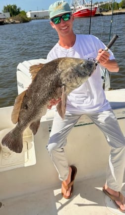 Fishing in D'Iberville, Mississippi