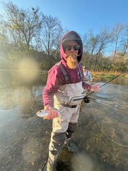 Fishing in Broken Bow, Oklahoma
