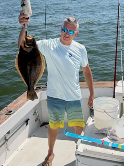 Fishing in Keyport, New Jersey