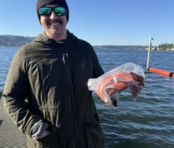Fishing in Lake Stevens, Washington