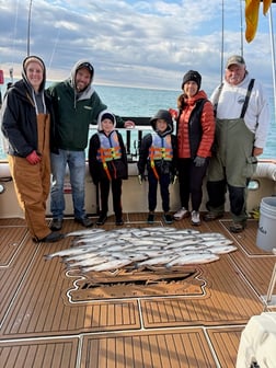 Fishing in Winthrop Harbor, Illinois