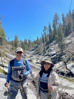 Fishing in Hume, California