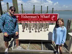 Fishing in Port Aransas, Texas
