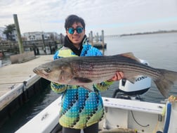 Fishing in Howard Beach, New York