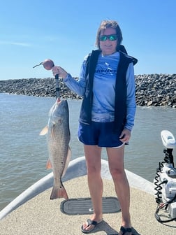 Fishing in Port O'Connor, Texas