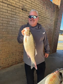 Fishing in Little Elm, Texas