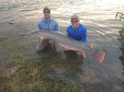 Fishing in Coldspring, Texas