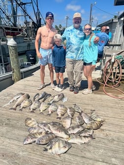 Fishing in Port O'Connor, Texas