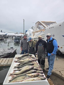 Fishing in Wyandotte, Michigan