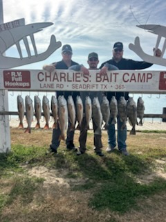 Fishing in Port O'Connor, Texas