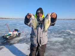 Fishing in Fox Lake, Illinois