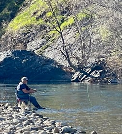 Fishing in Hume, California