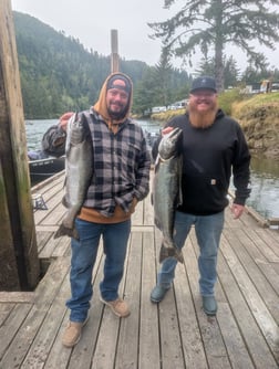 Fishing in Lincoln City, Oregon