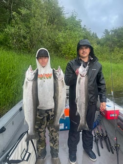 Fishing in Toledo, Washington