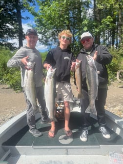 Fishing in Toledo, Washington