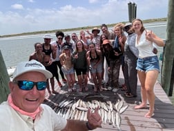 Fishing in Port O'Connor, Texas