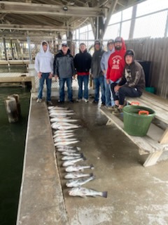 Fishing in Rockport, Texas