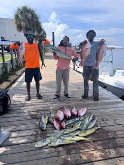 Fishing in Dauphin Island, Alabama