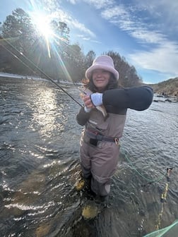 Fishing in Broken Bow, Oklahoma
