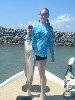 Fishing in Port O'Connor, Texas