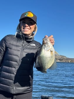 Fishing in Hidden Valley Lake, California
