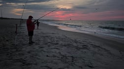Fishing in Stone Harbor, New Jersey
