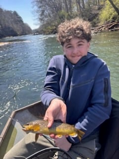 Fishing in Roswell, Georgia