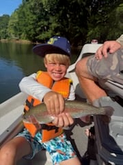 Fishing in Roswell, Georgia