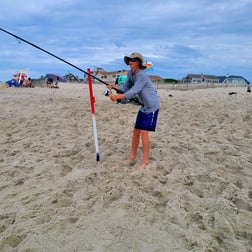 Black Seabass fishing in Stone Harbor, New Jersey