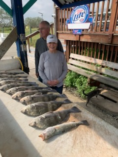 Fishing in Port Isabel, Texas