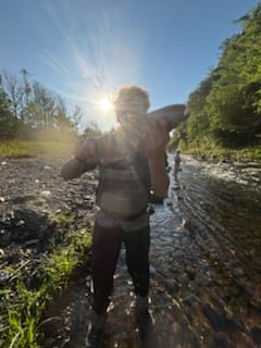 Fishing in Broken Bow, Oklahoma