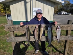 Fishing in Berrien Springs, Michigan