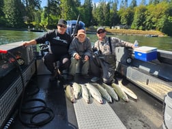 Fishing in Toledo, Washington