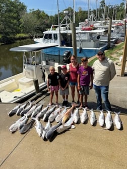 Fishing in Bon Secour, Alabama