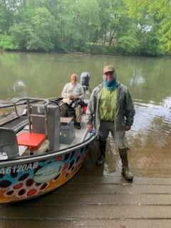 Fishing in Roswell, Georgia