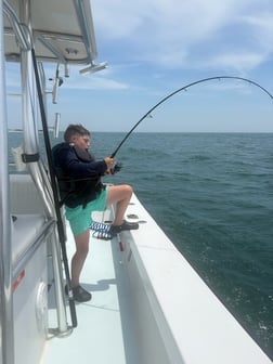 Fishing in Wanchese, North Carolina